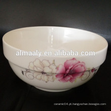 Tigela de macarrão de porcelana, tigela de porcelana chinesa, tigela de sopa de cerâmica